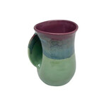 Clay in Motion The Original Handwarmer Mug - Mossy Creek / Left Hand