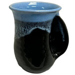 Clay in Motion The Original Handwarmer Mug - Lava Foam / Right Hand