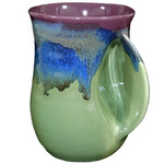 Clay in Motion The Original Handwarmer Mug - Mossy Creek / Right Hand