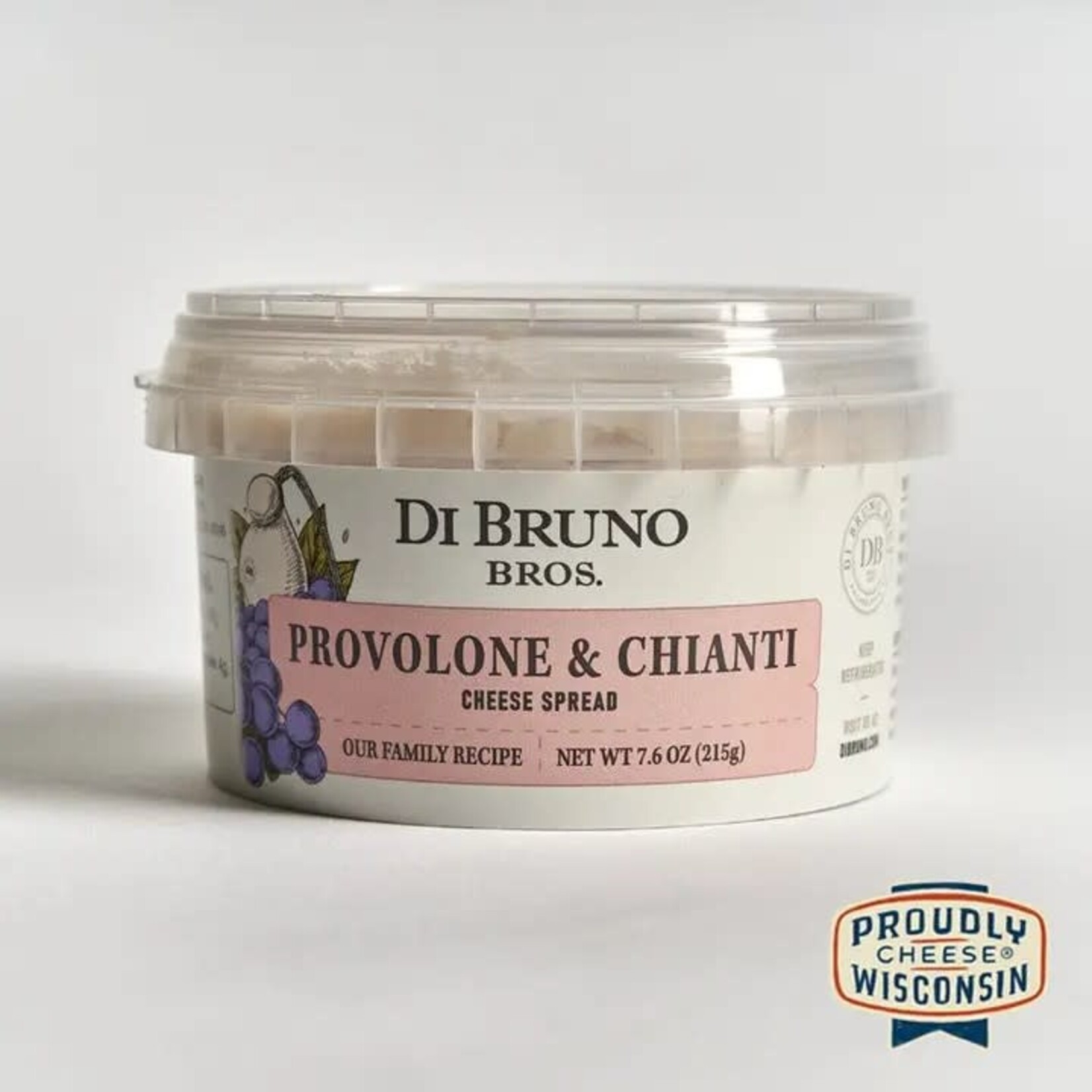 Di Bruno Bros. Provolone & Chianti Cheese Spread, 7.6-Ounce Container