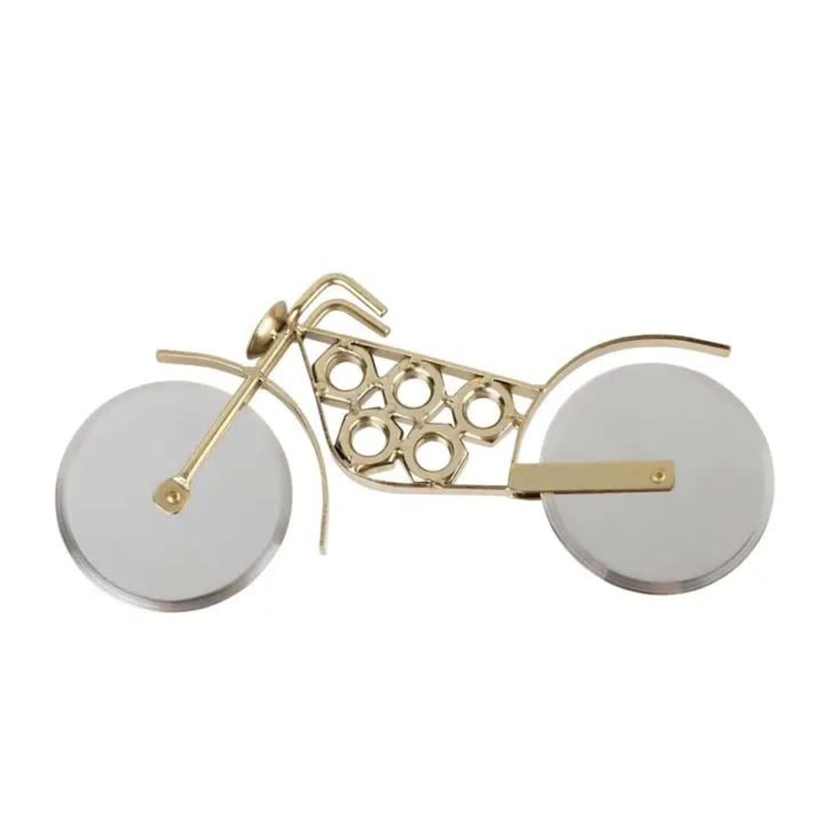 Ten Thousand Villages Motorcycle Pizza Cutter