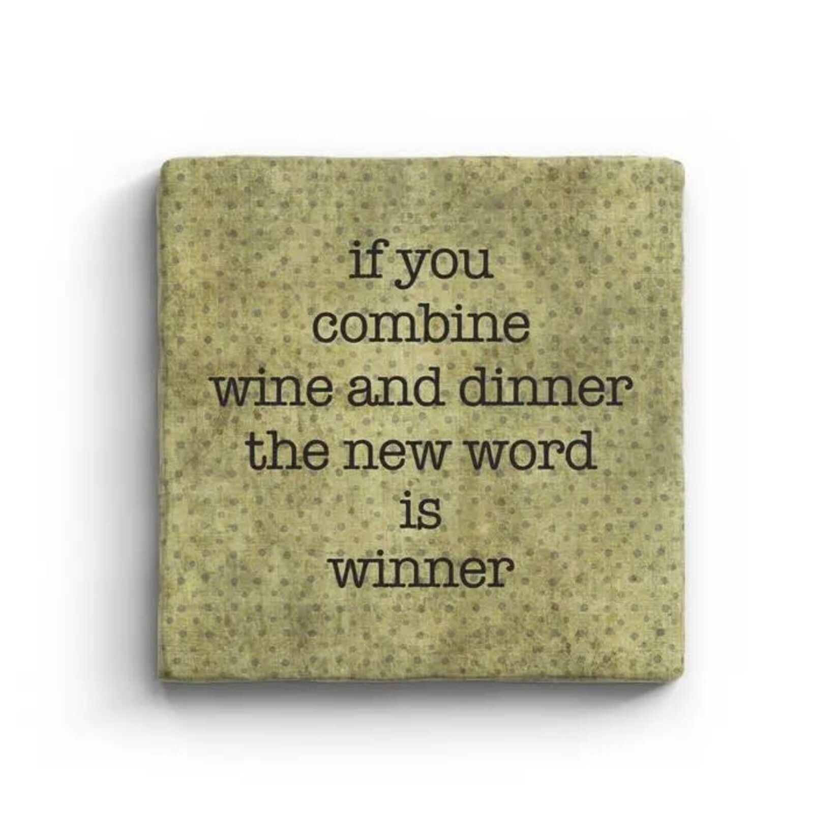 Paisley & Parsley Wine Truck - Marble Coaster