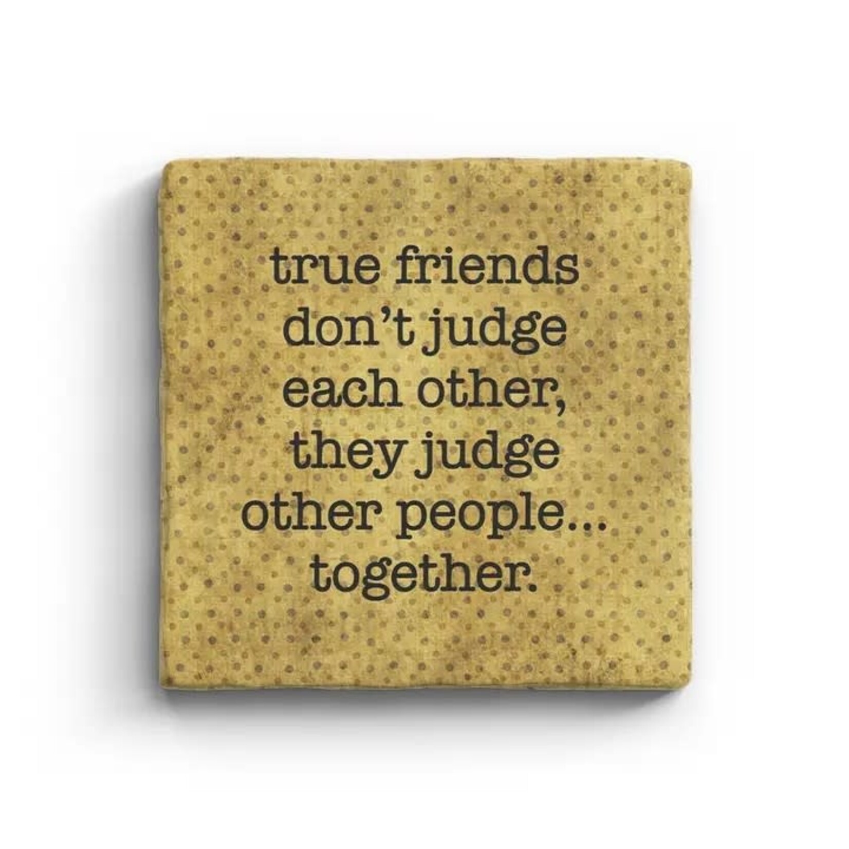 Paisley & Parsley True Friends - Marble Coaster