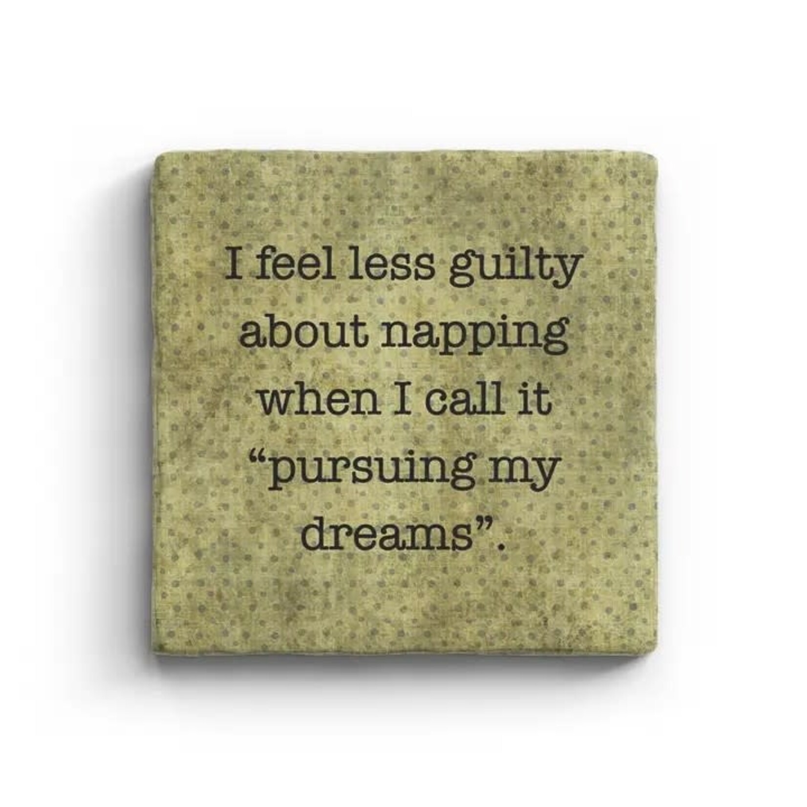 Paisley & Parsley Pursuing My Dreams - Marble Coaster