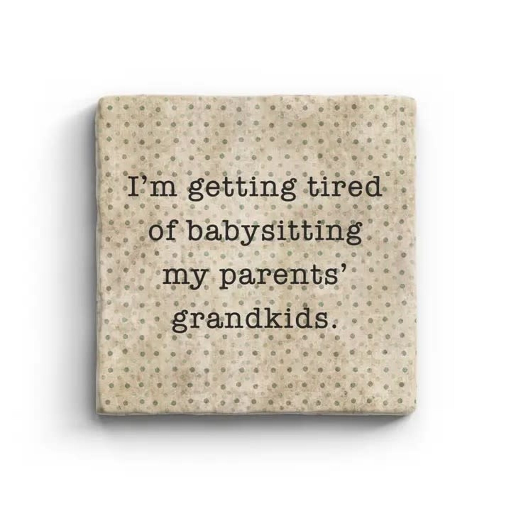 Paisley & Parsley PMS OCD ADD - Marble Coaster