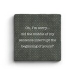 Paisley & Parsley Interrupt - Marble Coaster