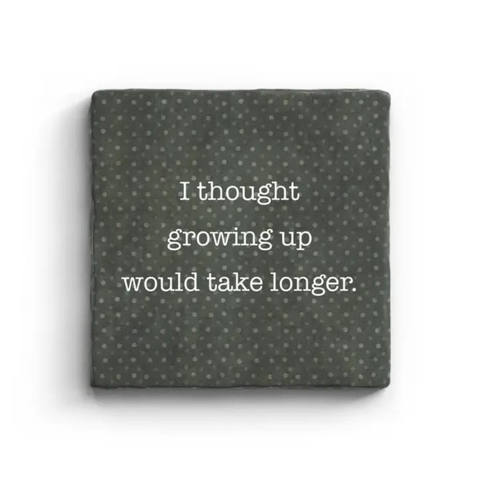 Paisley & Parsley Growing Up - Marble Coaster
