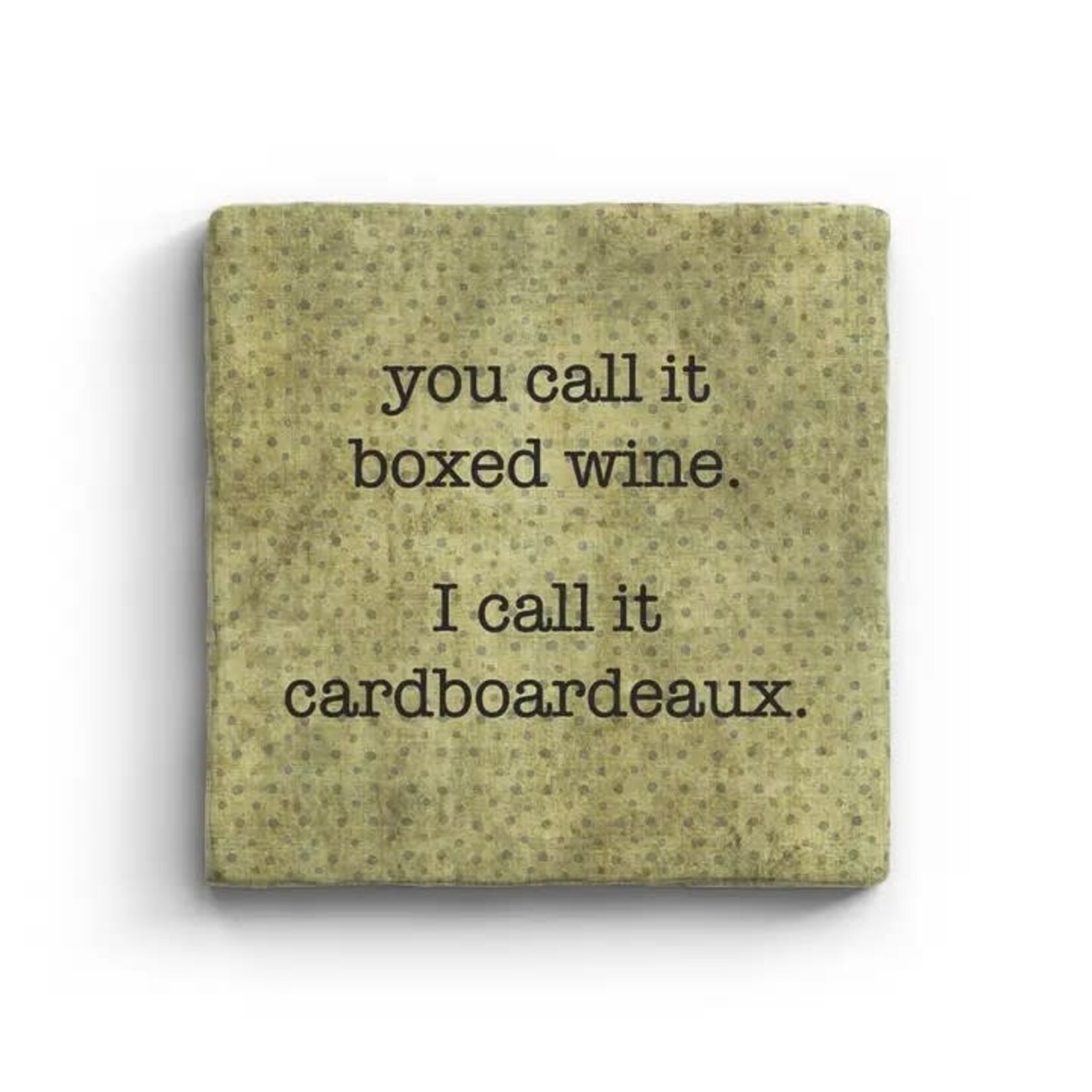 Paisley & Parsley Cardboardeaux - Marble Coaster