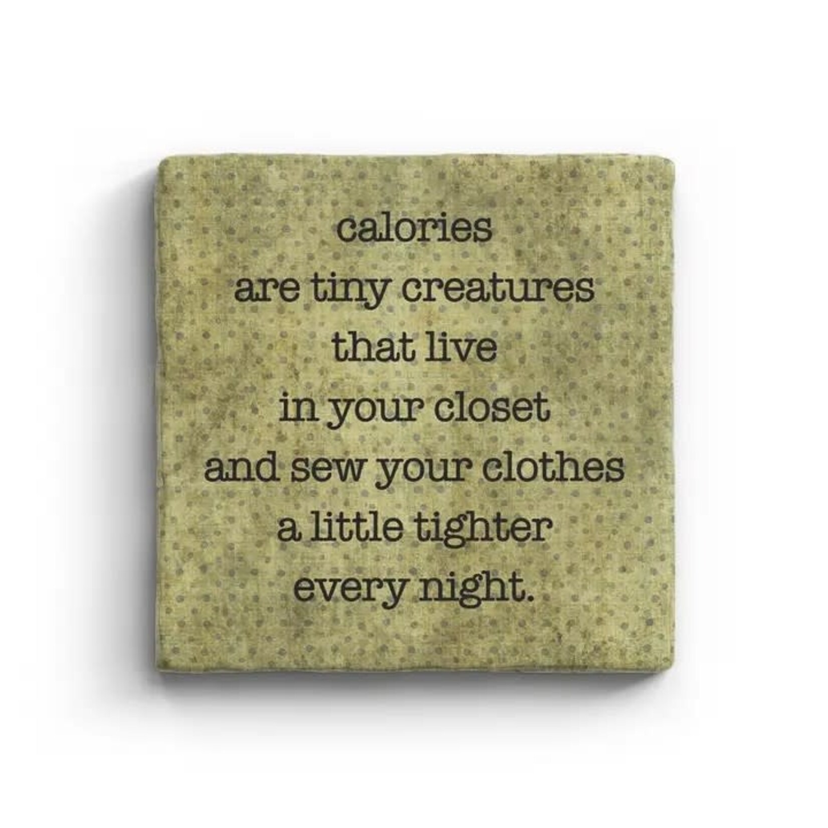 Paisley & Parsley Calories - Marble Coaster