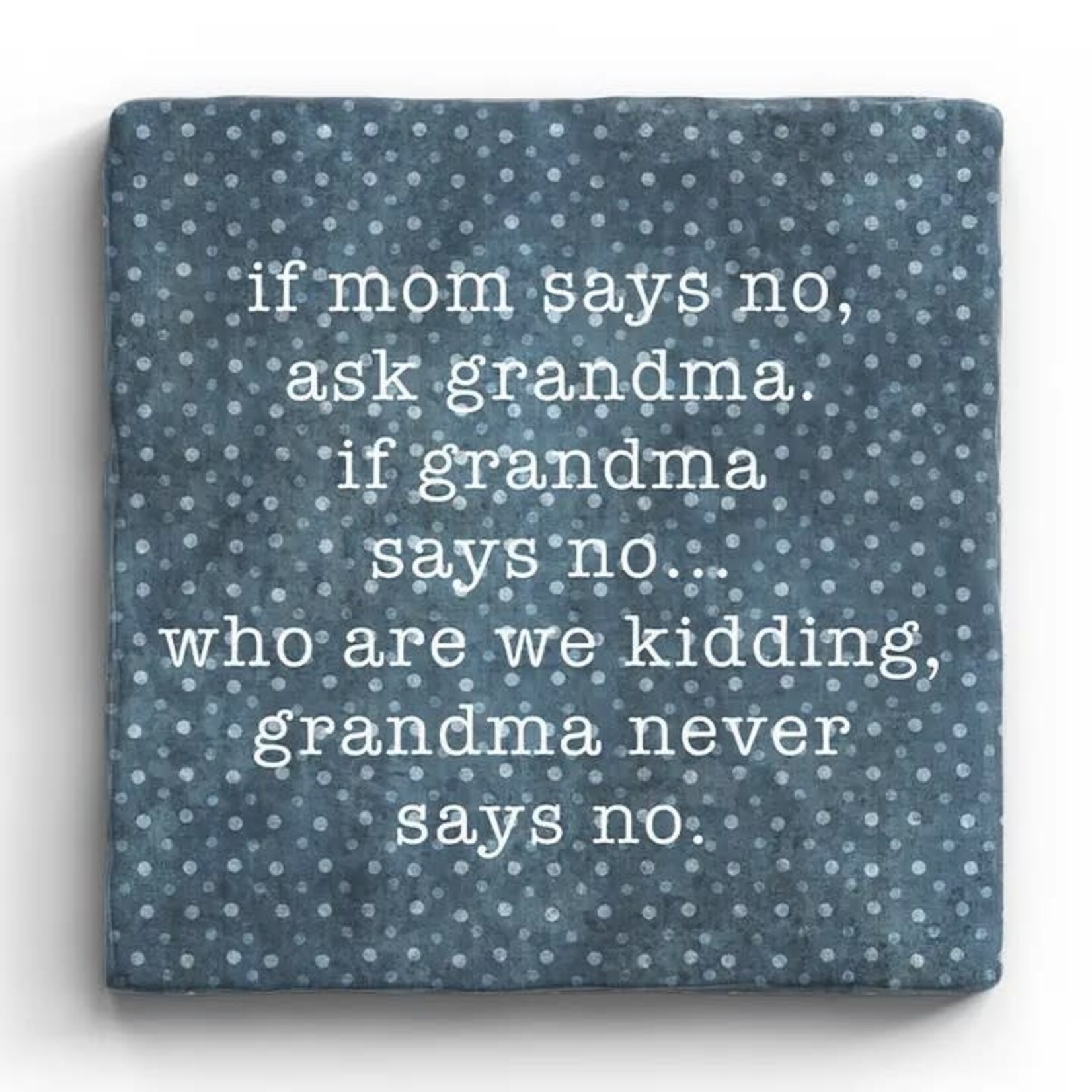 Paisley & Parsley Ask Grandma - Marble Coaster