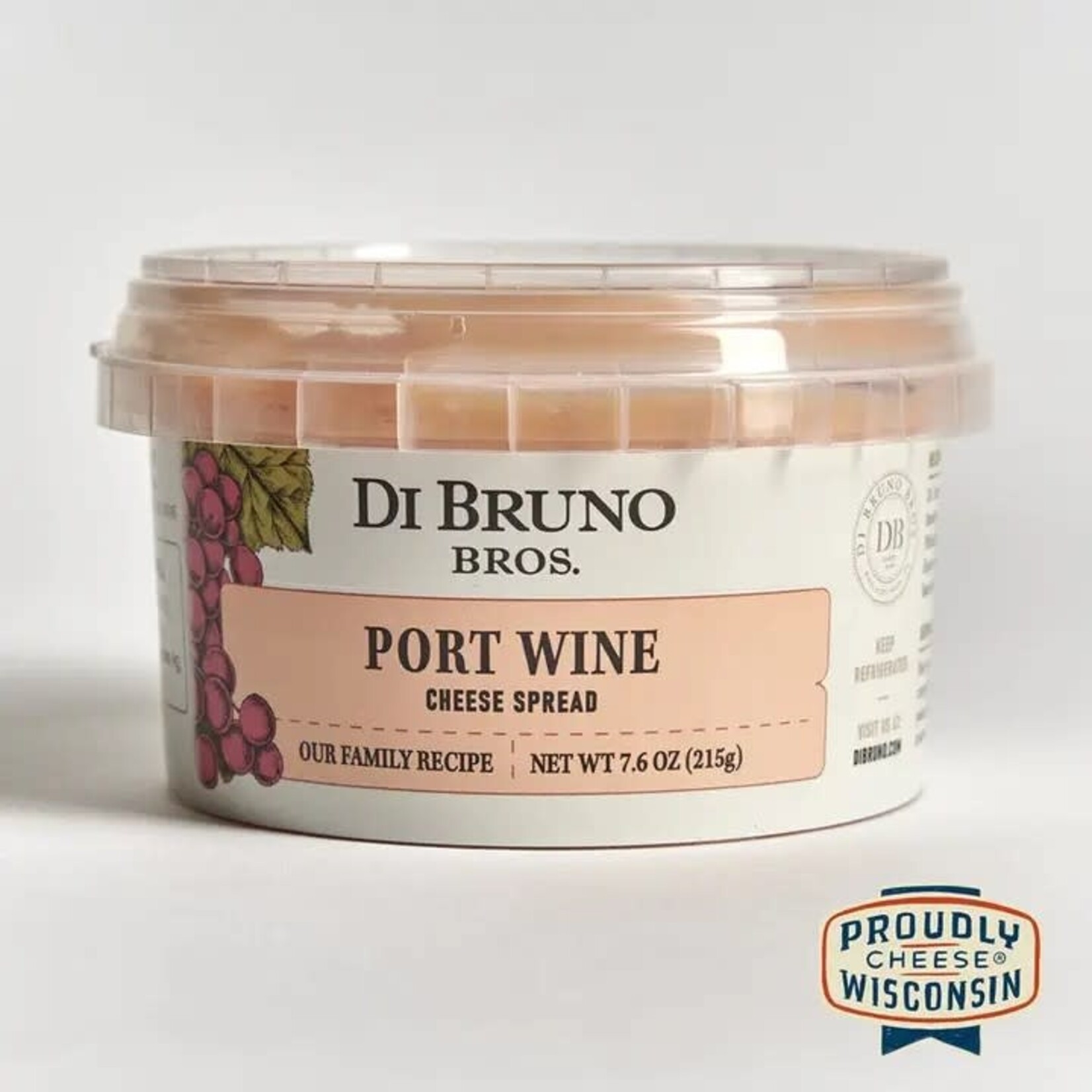 Di Bruno Bros. Port Wine Cheese Spread, 7.6-Ounce Container