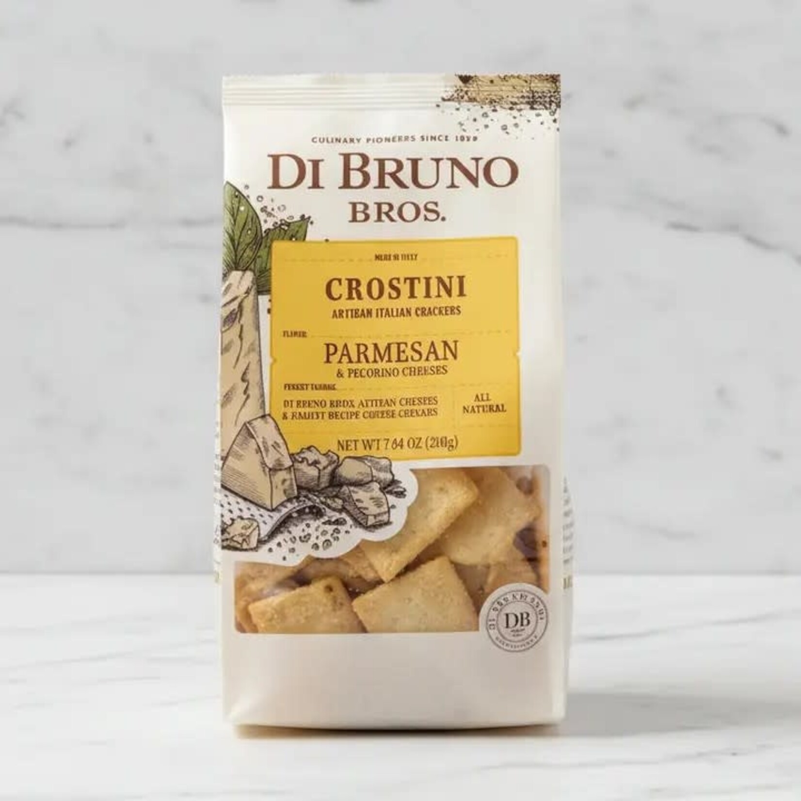 Di Bruno Bros. Parmesan & Pecorino Crostini, 7.04-Ounce Bag