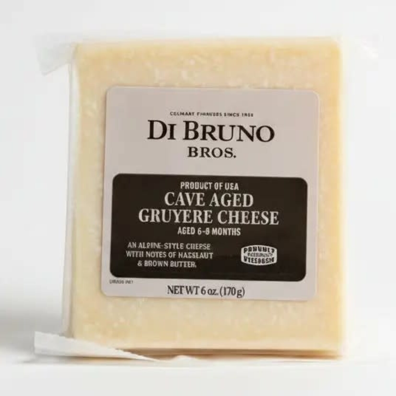 Di Bruno Bros. Cave-Aged Gruyere, 6-Ounce Wedge