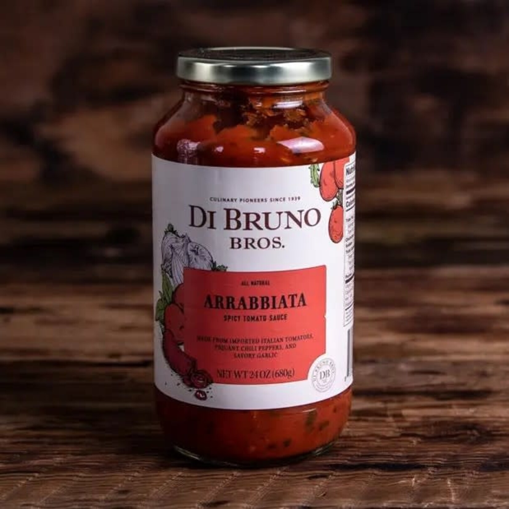 Di Bruno Bros. Arrabbiata Pasta Sauce, 24-Ounce Jar