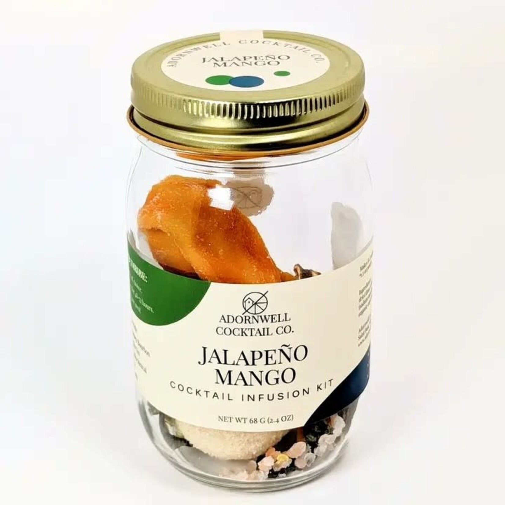 Adornwell Cocktail Co. Jalapeño Mango Cocktail Infusion Kit