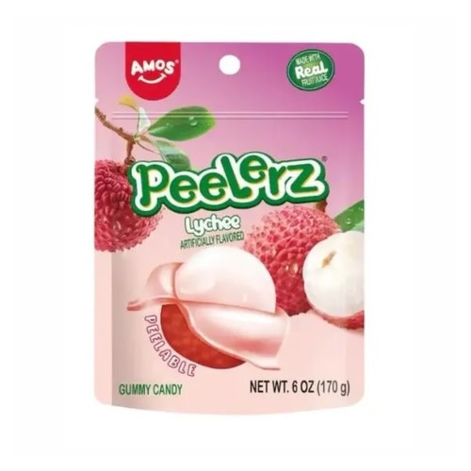 Grandpa Joes Amos Peelerz Lychee, 6oz Bag