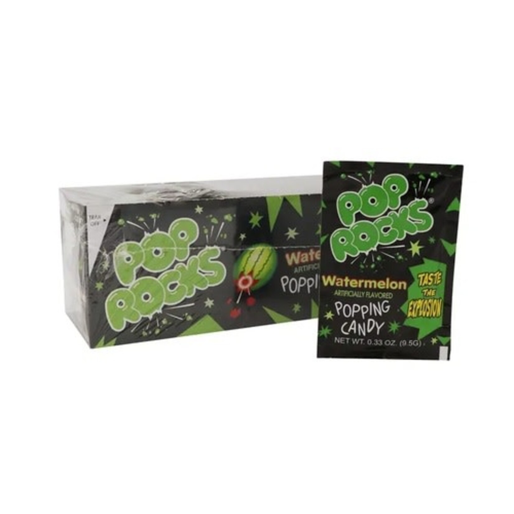 Grandpa Joes Pop Rocks, Watermelon, 0.33oz