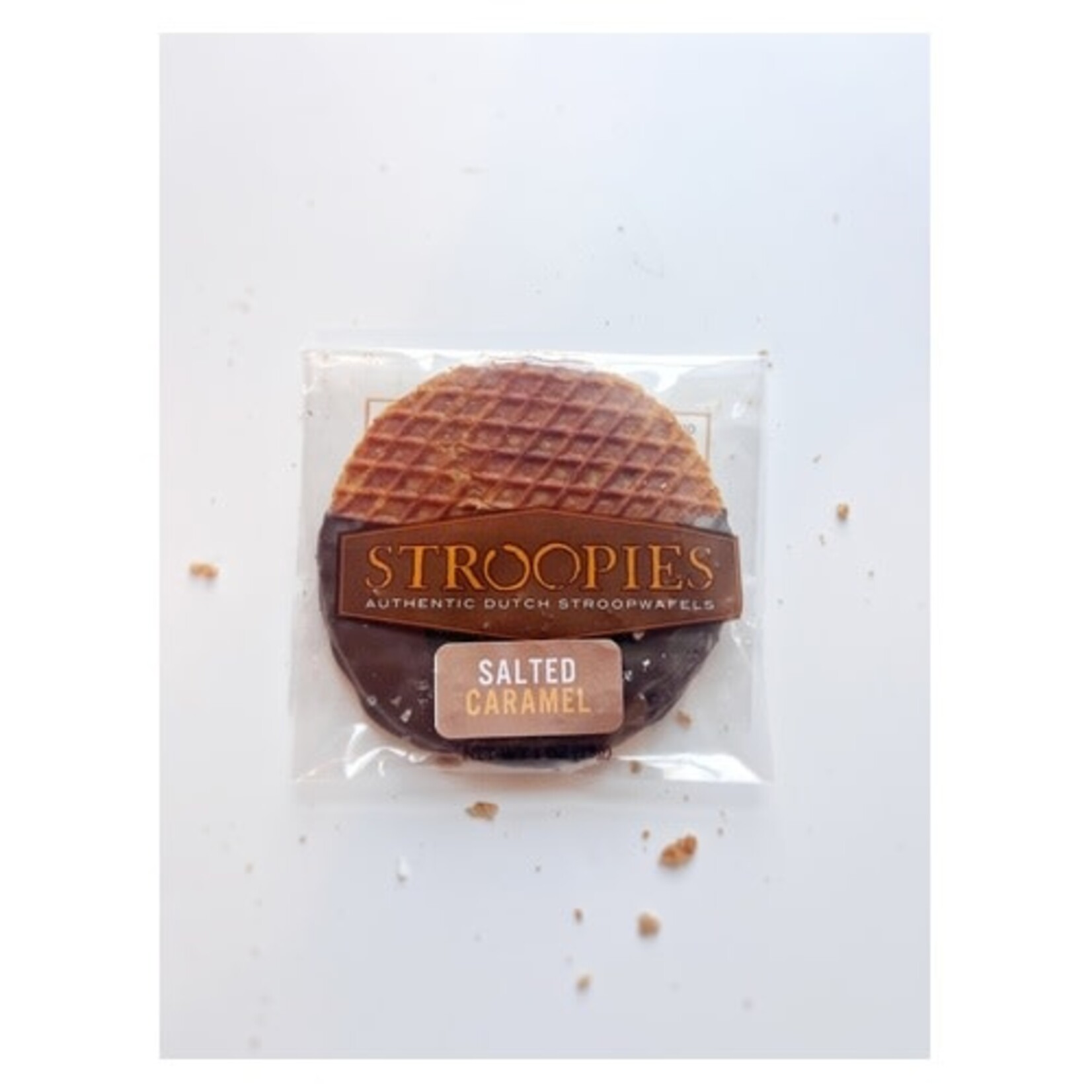 Lancaster Stroopie Co Gluten Free Stroopwafel Single Packs - Salted Caramel