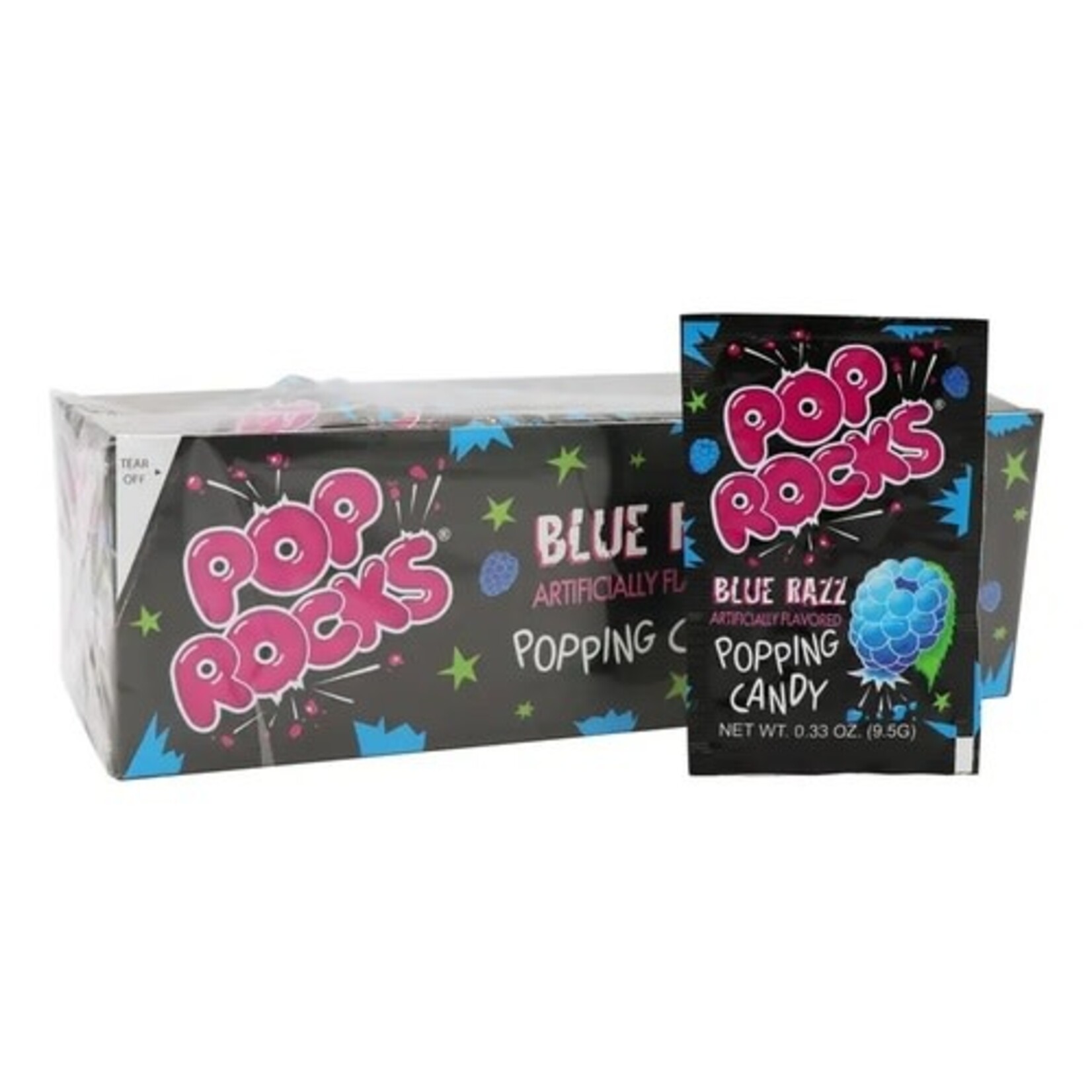 Grandpa Joes Pop Rocks, Blue Razz, 0.33oz
