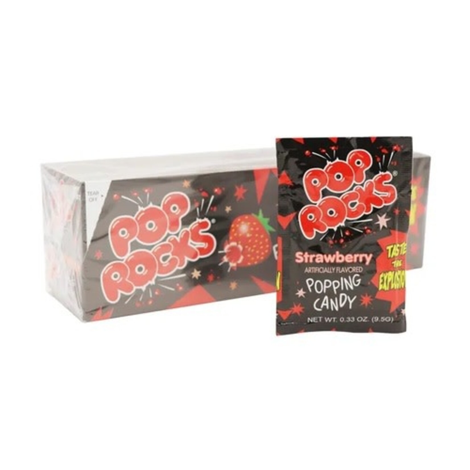 Grandpa Joes Pop Rocks, Strawberry, 0.33oz