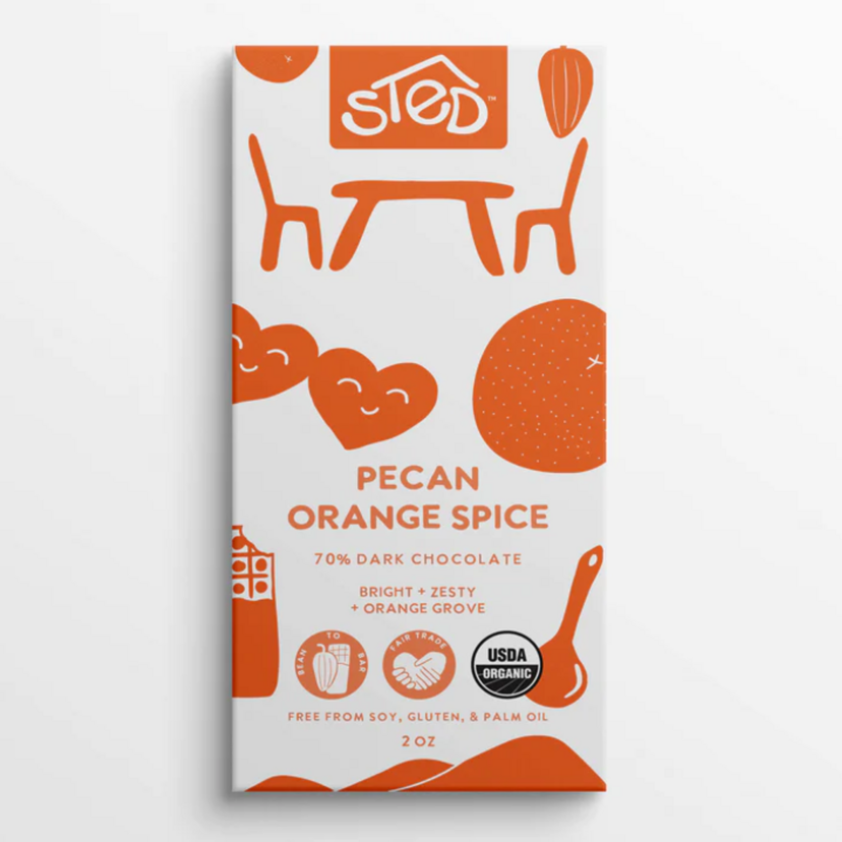 Sted Foods Pecan Orange Spice