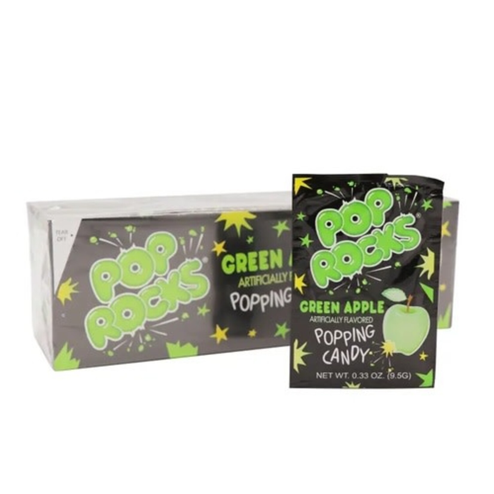 Grandpa Joes Pop Rocks, Green Apple, 0.33oz