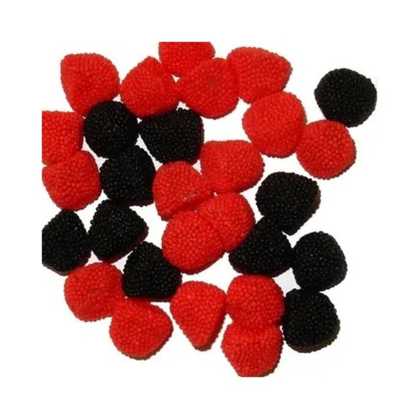 Grandpa Joes Gustaf's Berries Red and Black, Gummy Candy, 4.4lb Bag