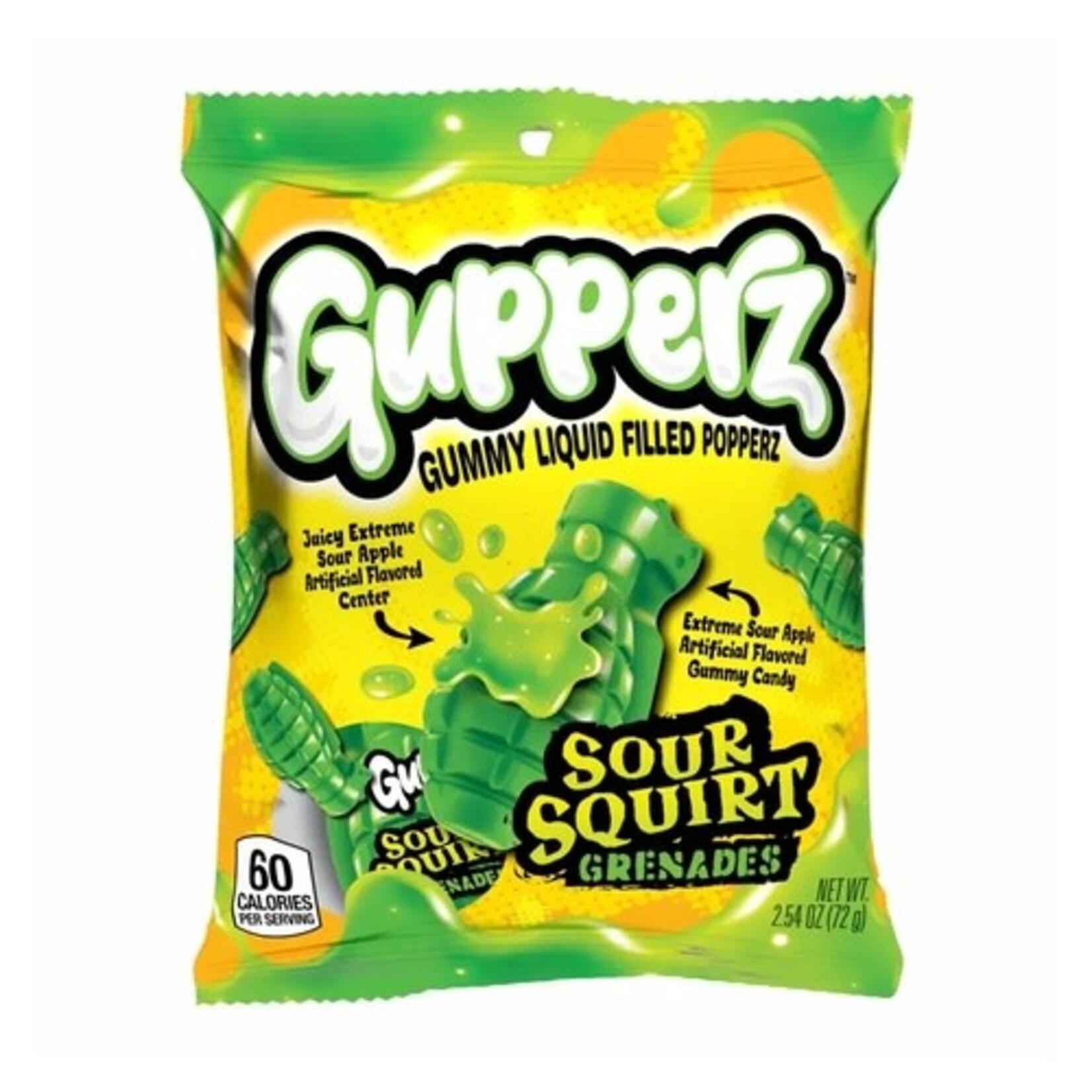 Grandpa Joes Gupperz Sour Squirt Grenade 2.54oz