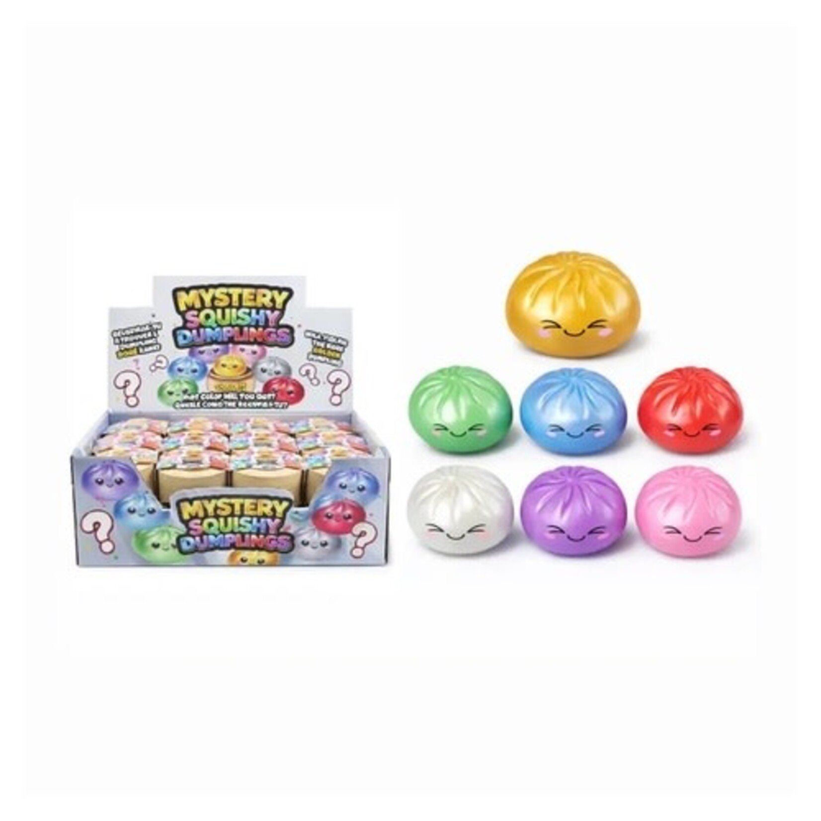 Handee Products (HPC) 4" Mystery Squishy Dumpling - Metallic Colors