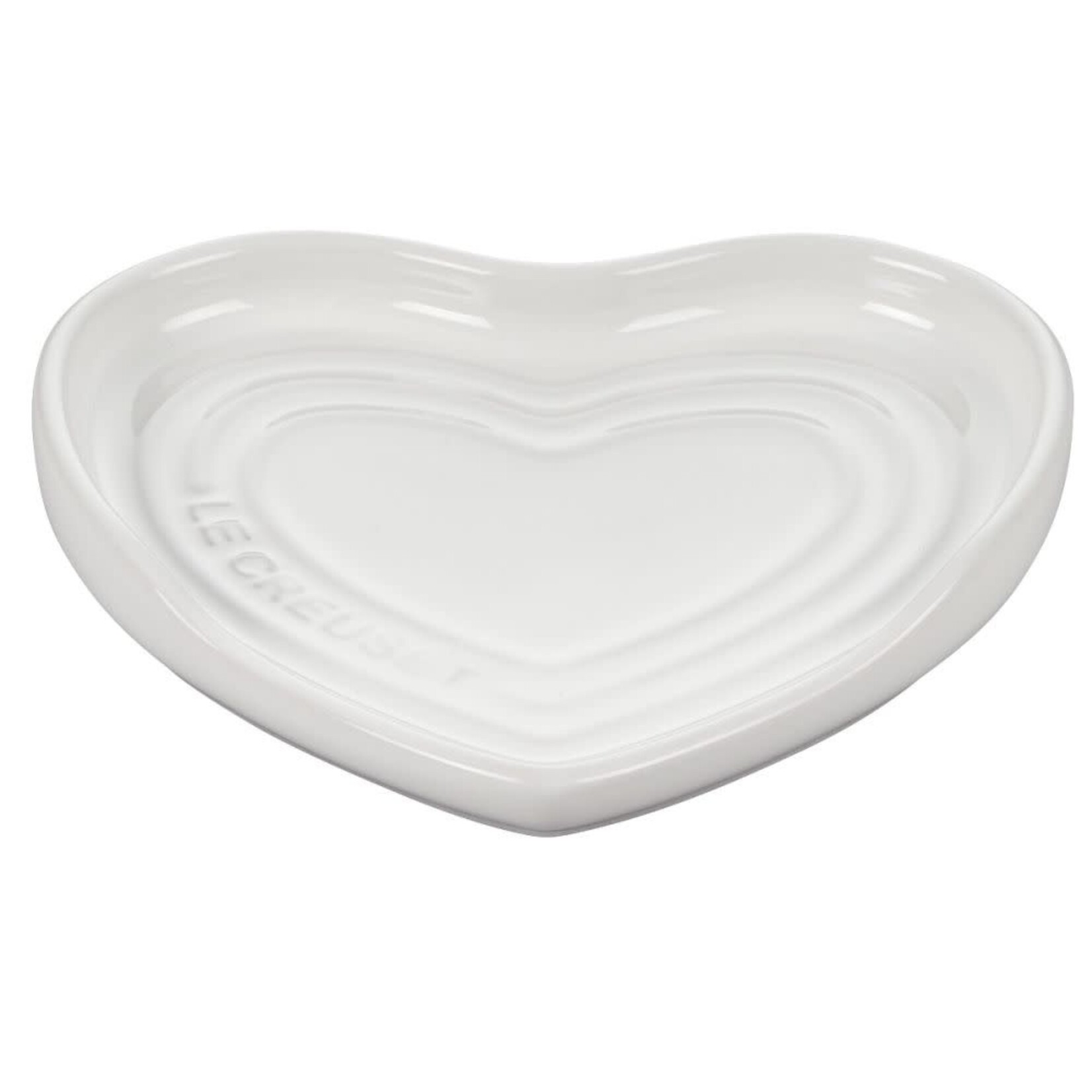 Le Creuset Heart Spoon Rest - White 5" | Le Creuset