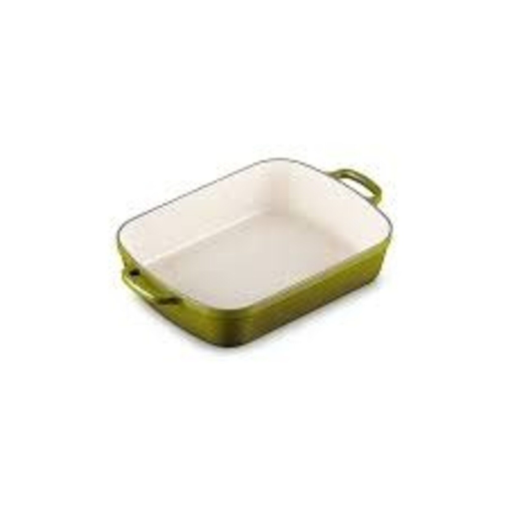 Le Creuset Signature Rectangular Roaster - Olive 5.25 qt. (11.7" x 16.8") | Le Creuset