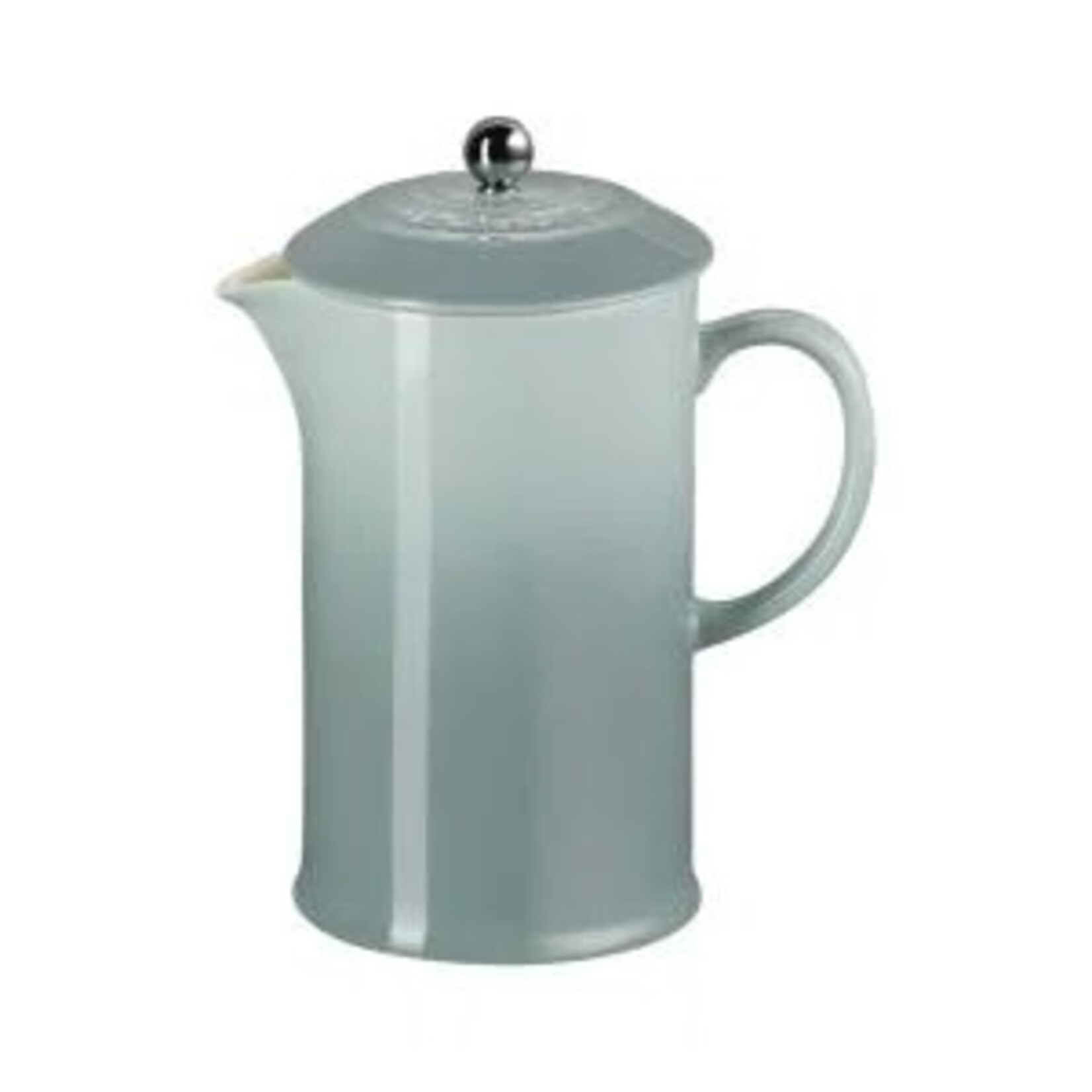 Le Creuset Coffee Pot & Press 34Oz Sea Salt Ss Knob 34 oz. | Le Creuset