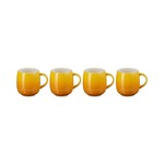 Le Creuset Set of 4 Mugs - Nectar - e-commerce only 15 oz. | Le Creuset
