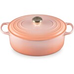 Le Creuset 9 Piece Signature Set, Peche (5.5 qt, Sig. RDO, 6.75 qt. Sig. ODO, 3.5 qt. Sig. Braiser, 1.75 qt. Sig. Saucepan, 10.25" Skillet) N/A | Le Creuset