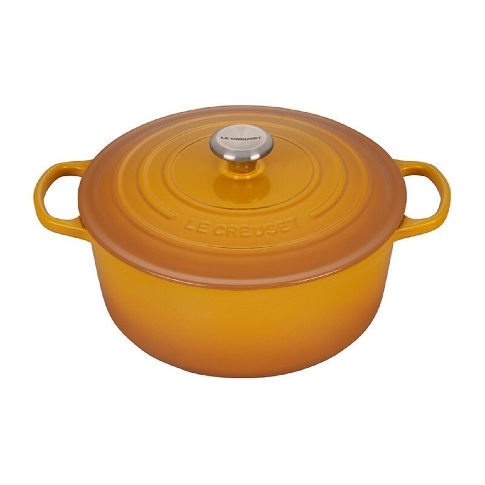 Le Creuset Signature Round Wide Oven - Nectar Signature Ss 3.5 qt.