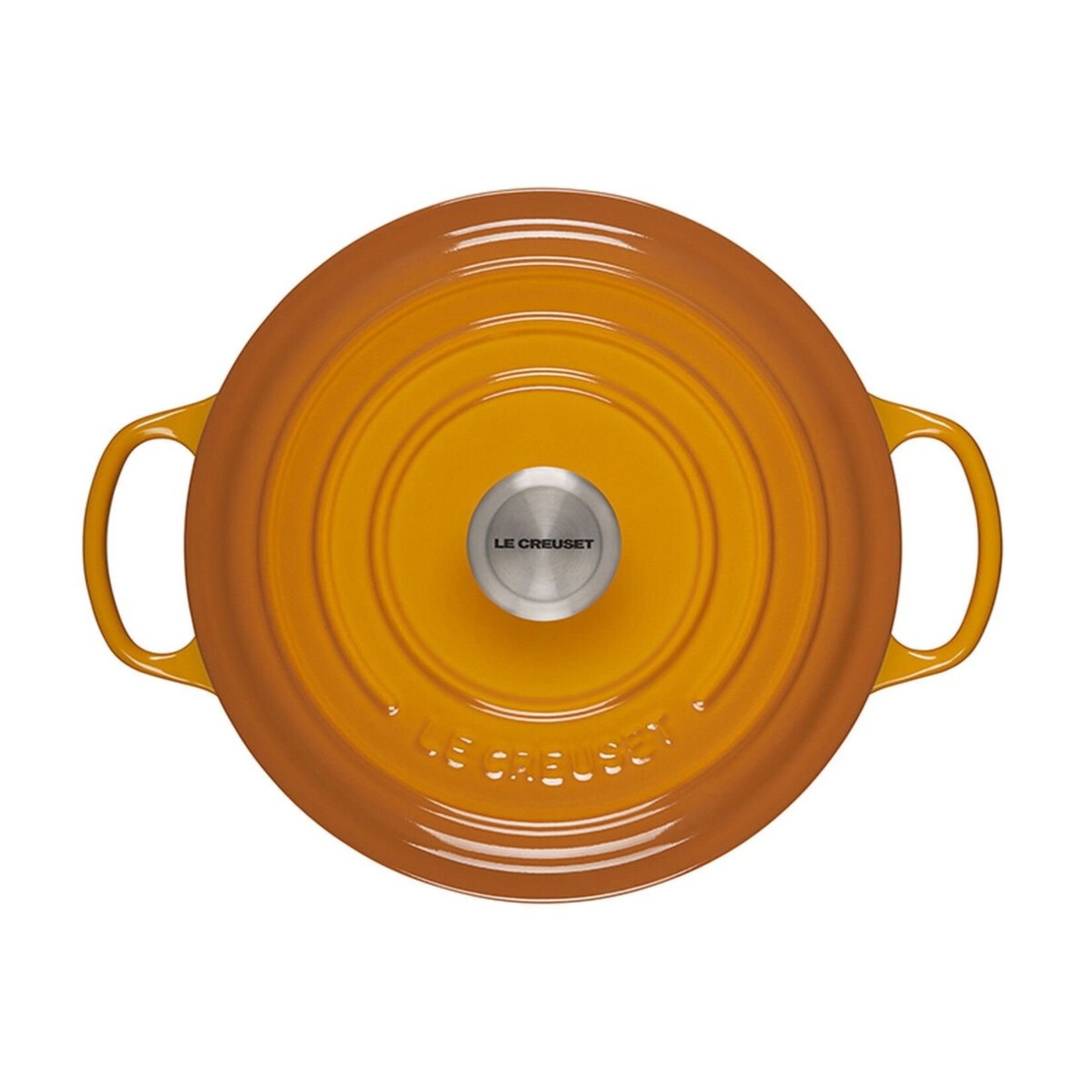 Le Creuset Signature Round Oven 5.5Qt Nectar Crucible Ss 5.5 qt | Le Creuset