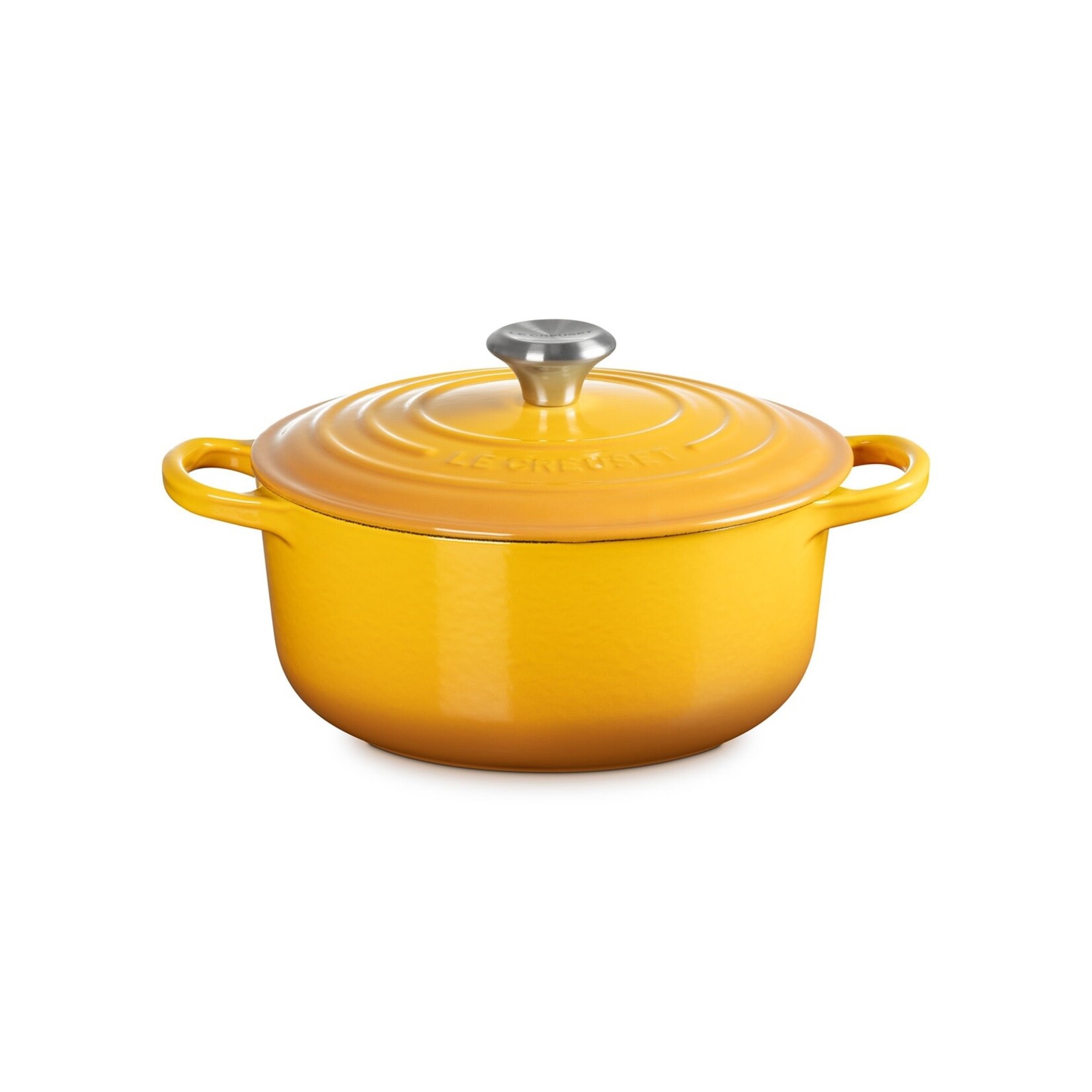 Le Creuset Signature Round Oven 7.25Qt Nectar Crucible Ss 7.25 qt | Le Creuset