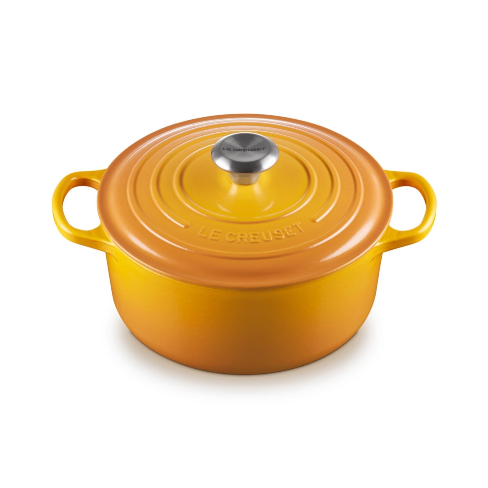 Le Creuset Signature Round Oven 4.5Qt Nectar Crucible Ss 4.5 qt | Le Creuset