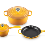 Le Creuset 5 Piece Signature Set - Nectar (5.5 qt. Sig. RDO, 1.75 qt. Sig. Saucepan, 9" Sig. Skillet) | Le Creuset