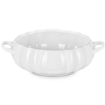 Le Creuset Pumpkin Serving Bowl 4Qt White 4 qt. | Le Creuset