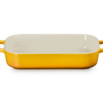 Le Creuset Rectangular Dish with Platter Lid - Nectar 14 3/4"x9"x2 1/2" (3 qt.) | Le Creuset