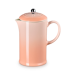 Le Creuset Coffee Pot & Press 34Oz Peche Ss Knob 35 oz. | Le Creuset
