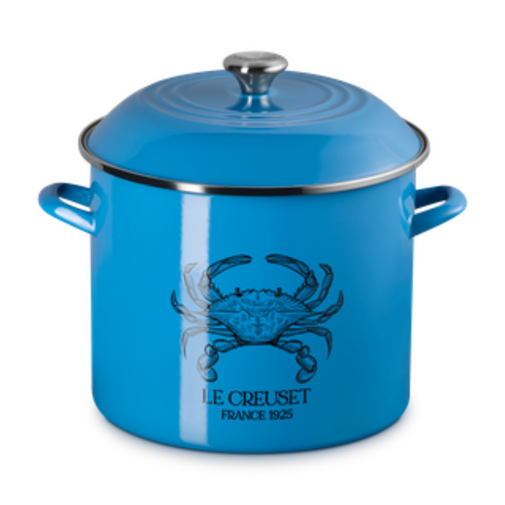 Le Creuset EOS Traditional Stockpot Blue Crab 16 Qt Signature Ss 16 qt. | Le Creuset