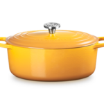 Le Creuset Signature Oval Oven 6.75Qt Nectar Crucible Ss 6.75 qt | Le Creuset