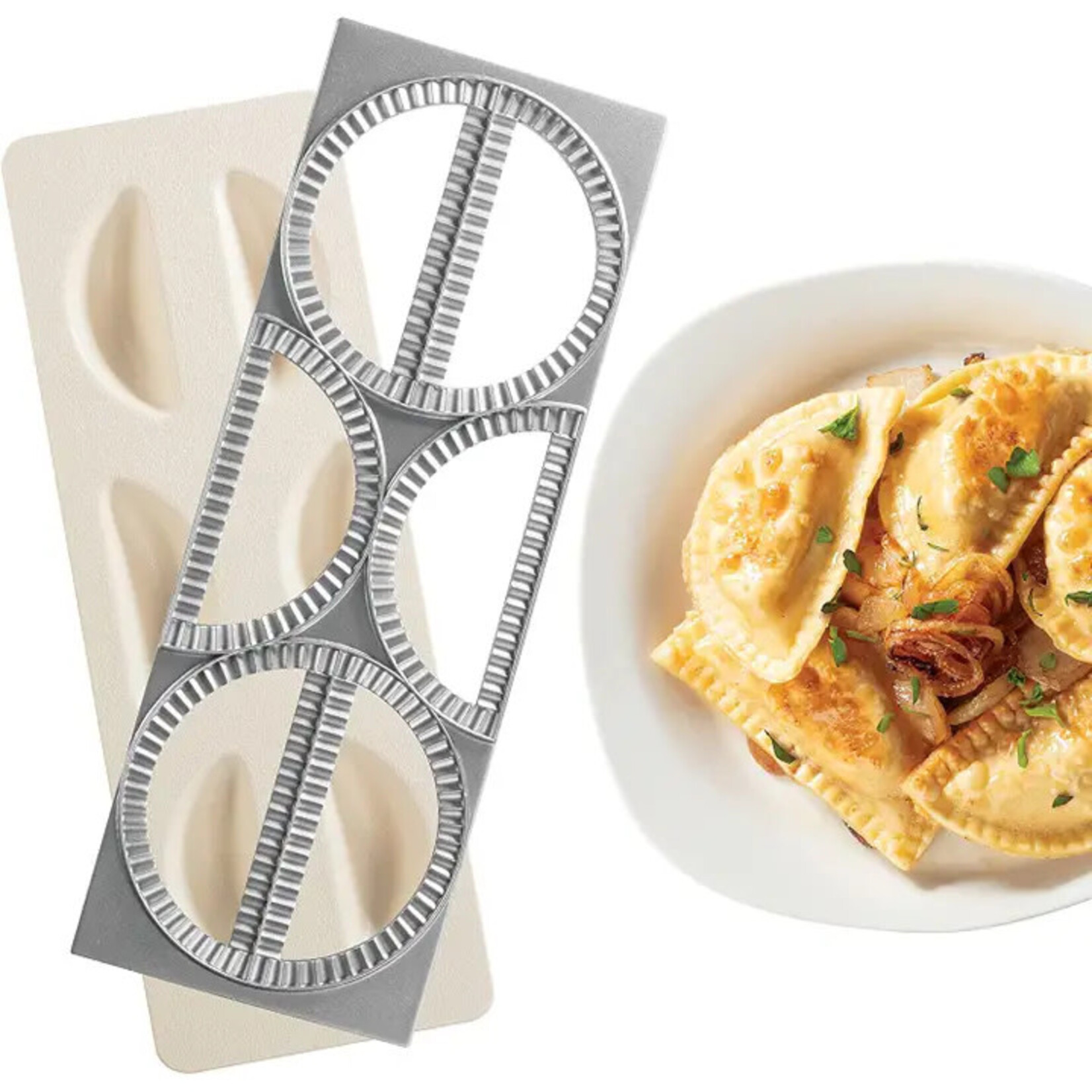 CucinaPro CucinaPro Pierogi Maker - Makes 6 at Once