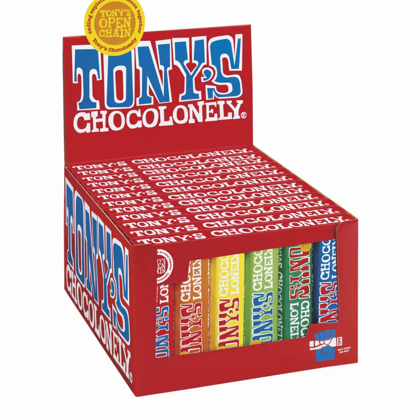 Tony's Chocolonely dark almond sea salt 51% - Small Bar