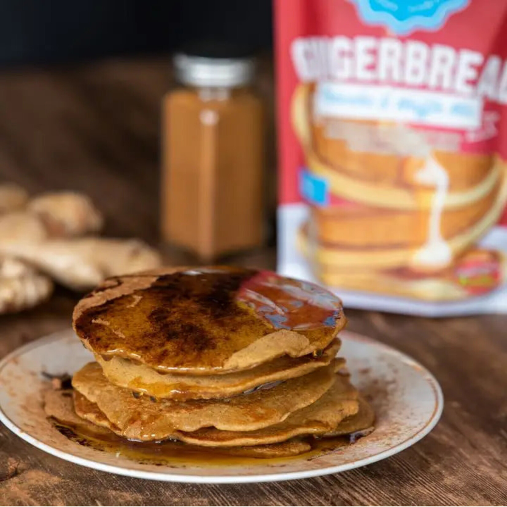 The Great American Pancake Co Gingerbread Gourmet Pancake & Waffle Mix