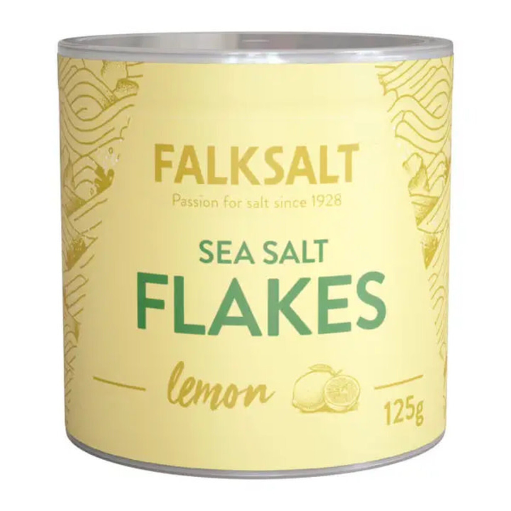 Falksalt Falksalt - Citron Sea Salt Flakes 4.4 oz