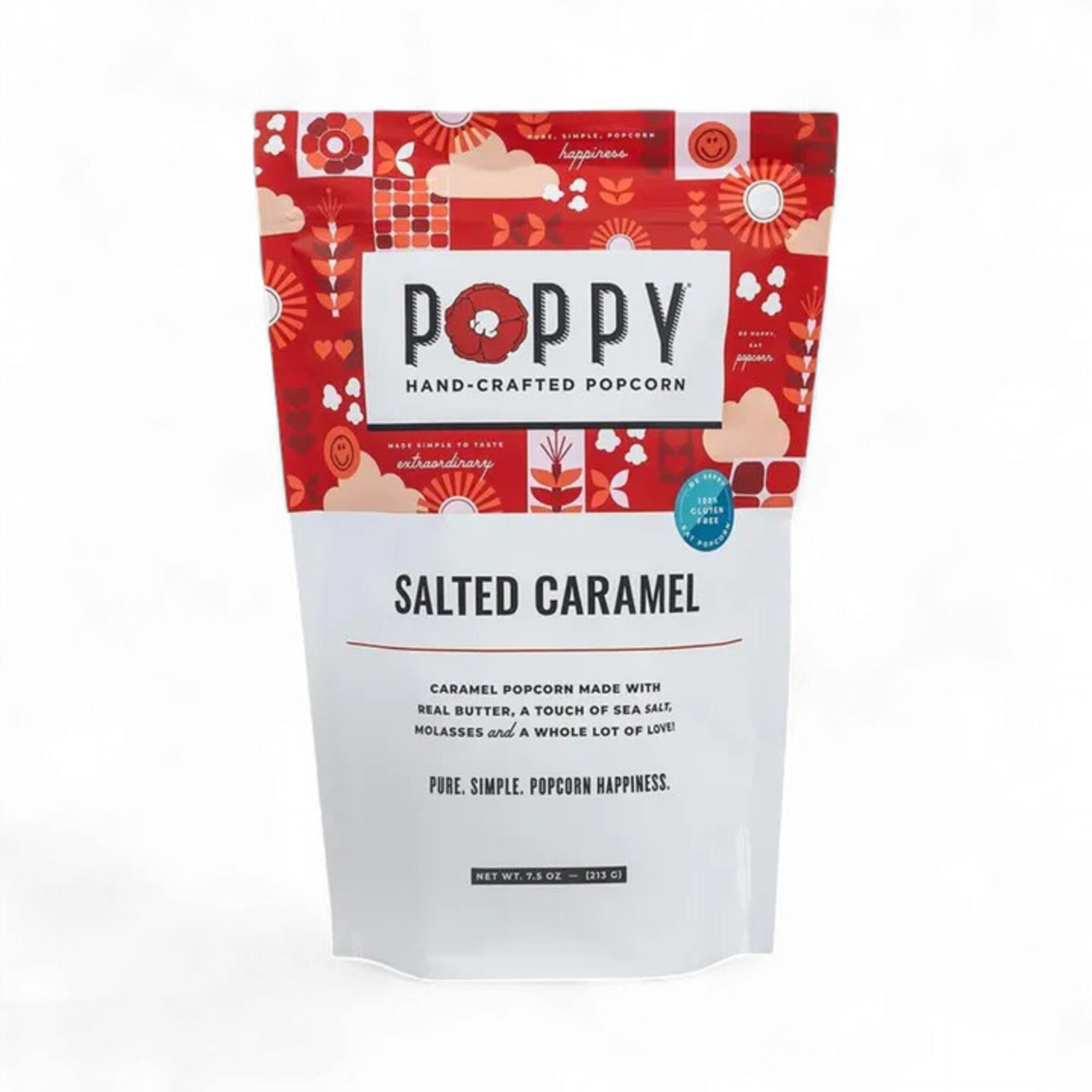 Poppy Salted Caramel Popcorn
