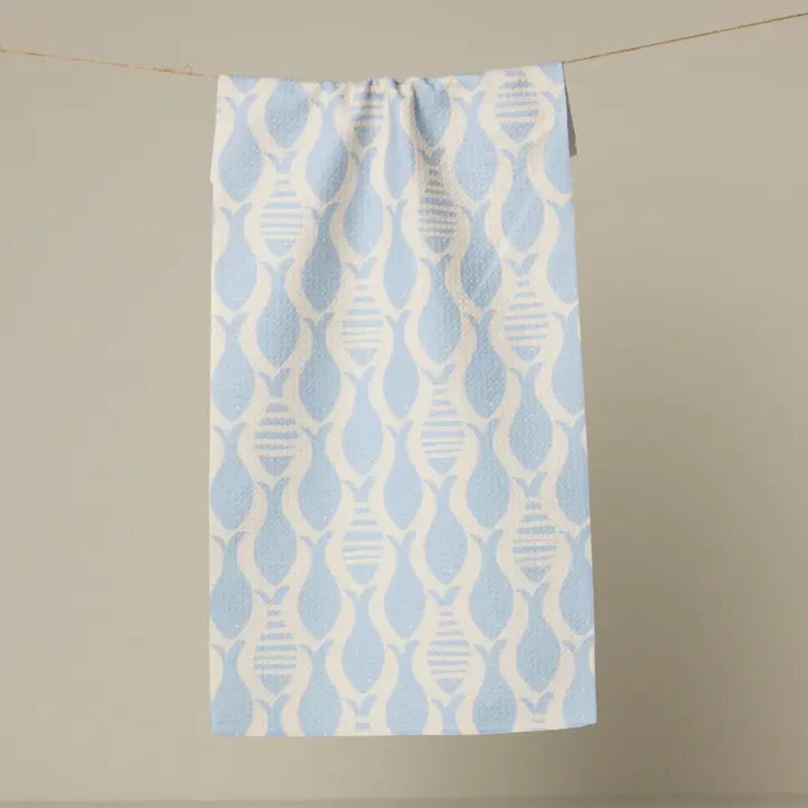 Geometry Fishing Line Bar Towel